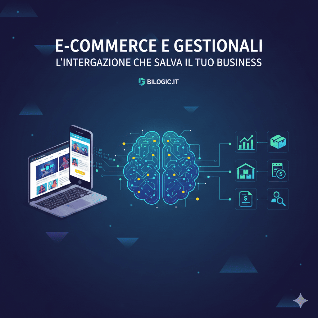 E-commerce e Gestionali Perché l'integrazione è l'investimento che salva il tuo business e il tuo tempo